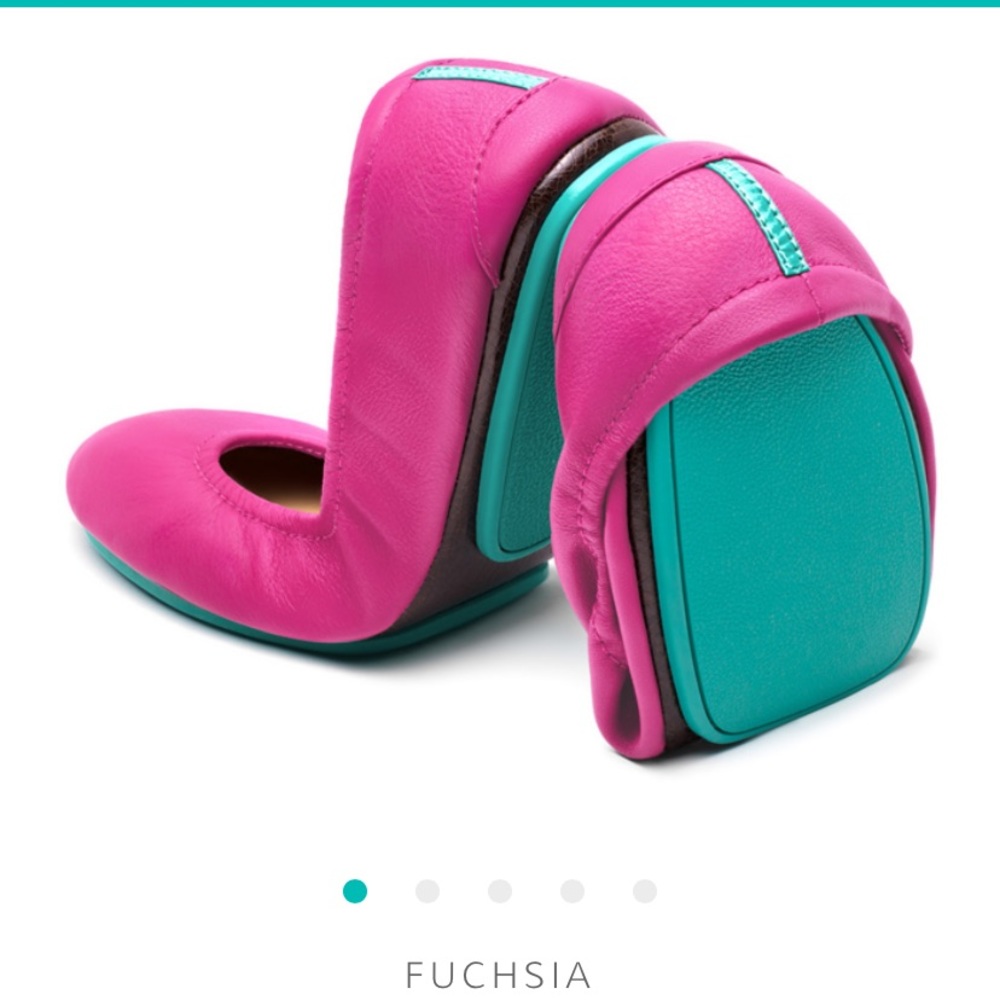 Tieks Fuchsia flats